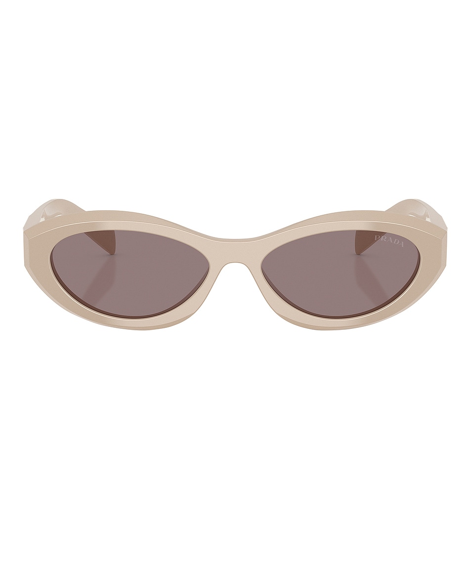 Image 1 of Prada Cat Eye Sunglasses in Powder