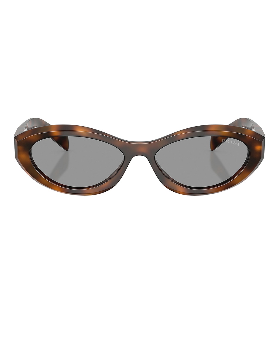 Image 1 of Prada Cat Eye Sunglasses in Juniper Tortoise