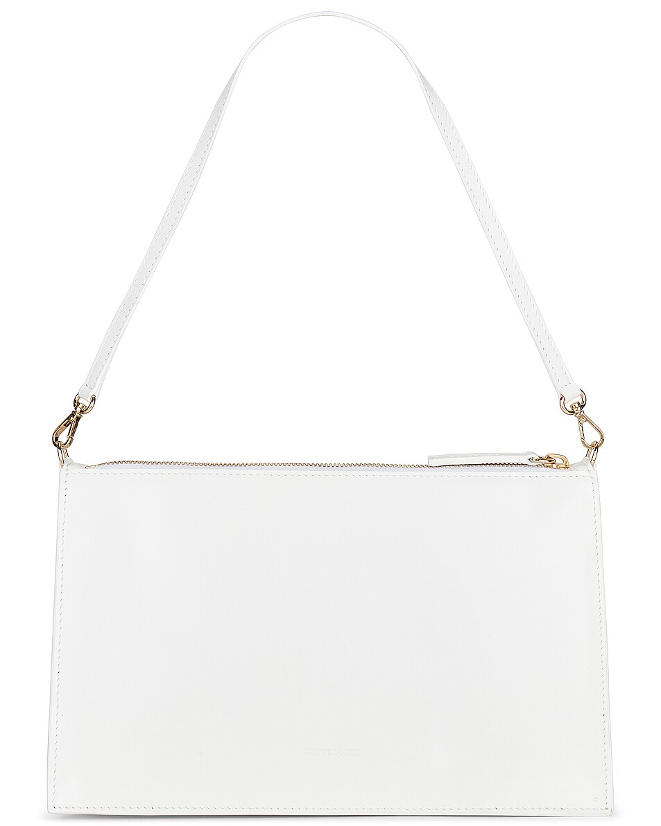 Image 1 of Peter Do Pouch Bag in Shiny White