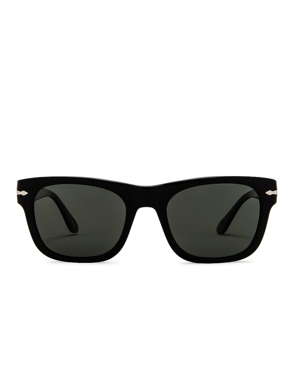 Image 1 of Persol PO3269S Sunglasses in Black & Green Polar