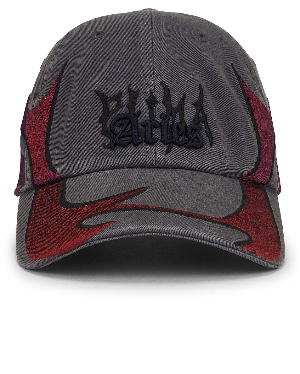 Image 1 of Puma Select x Aries Baseball Cap in Puma Black
