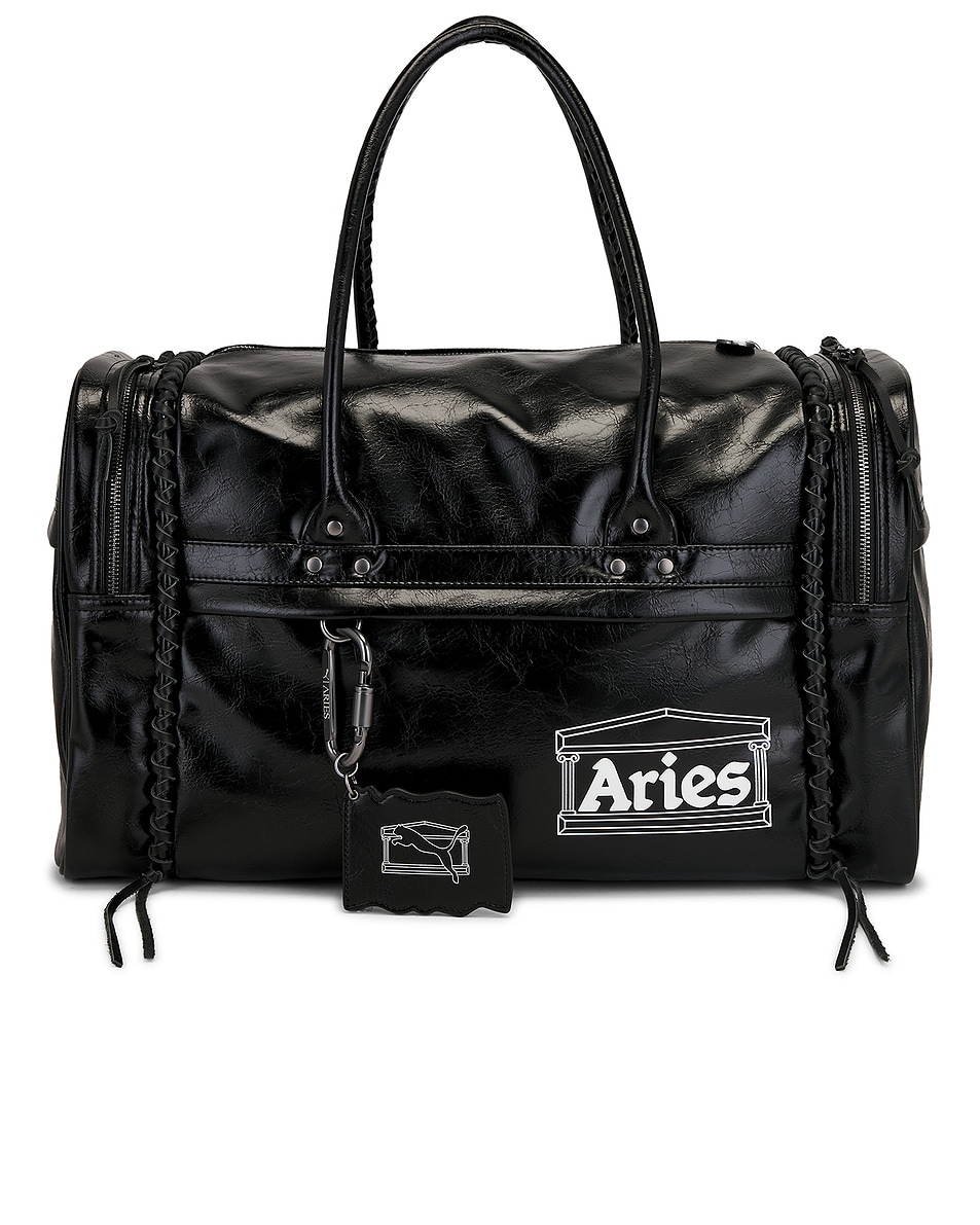 Image 1 of Puma Select x Aries Duffle Bag in Puma Black