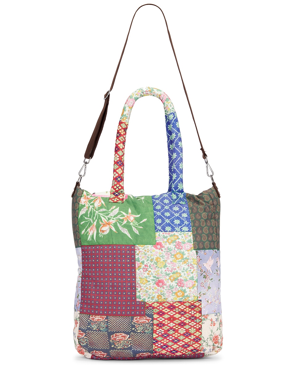 Image 1 of Found Gardenia Tapestry Tote Bag in Multi