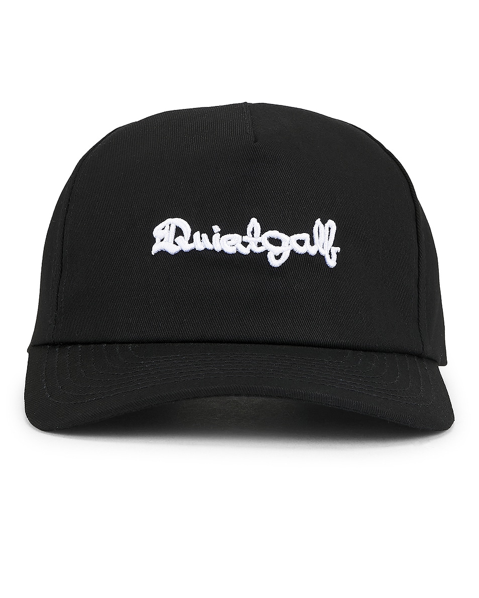 Image 1 of Quiet Golf 1959 5 Panel Hat in Black
