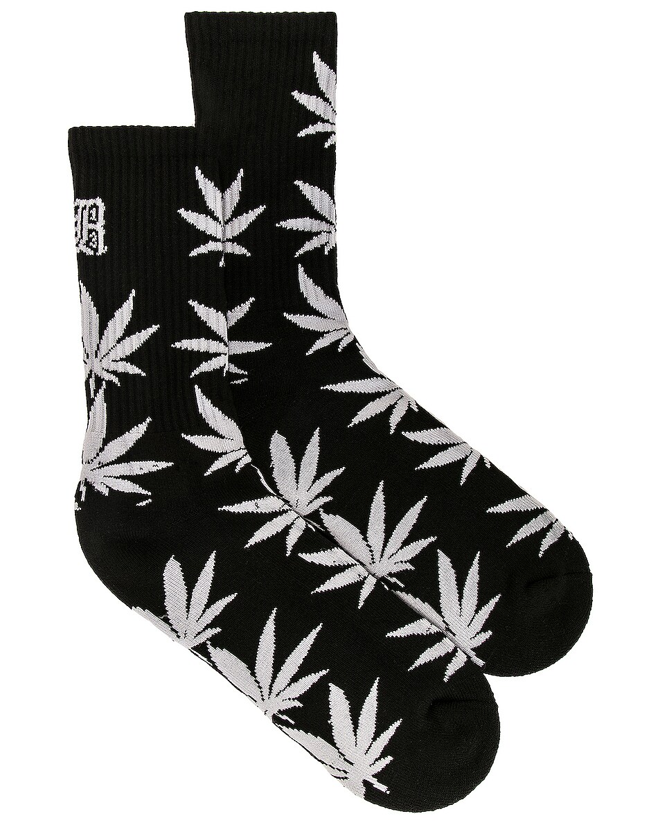 Image 1 of R13 Mary Jane Socks in Black & White