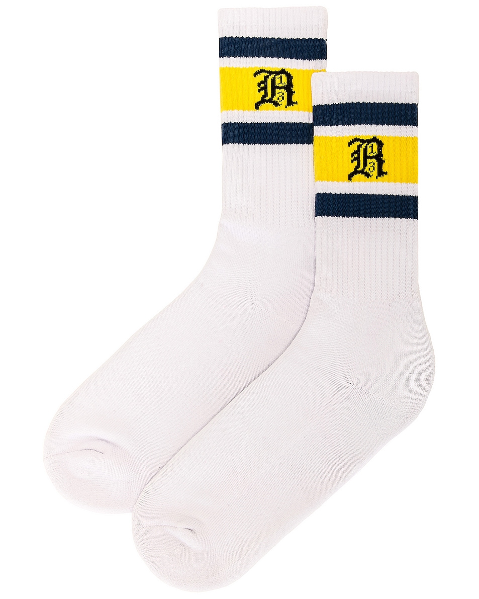 R13 Retro Stripe Socks