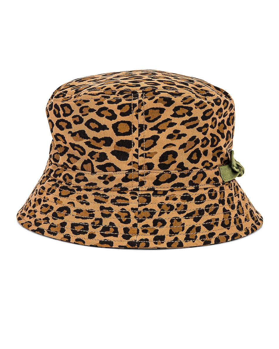 R13 Surplus Bucket Hat in Leopard | FWRD