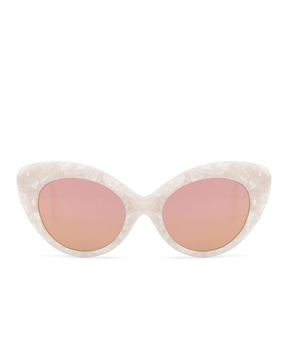 Image 1 of Roberi and Fraud Agnes Sunglasses in White