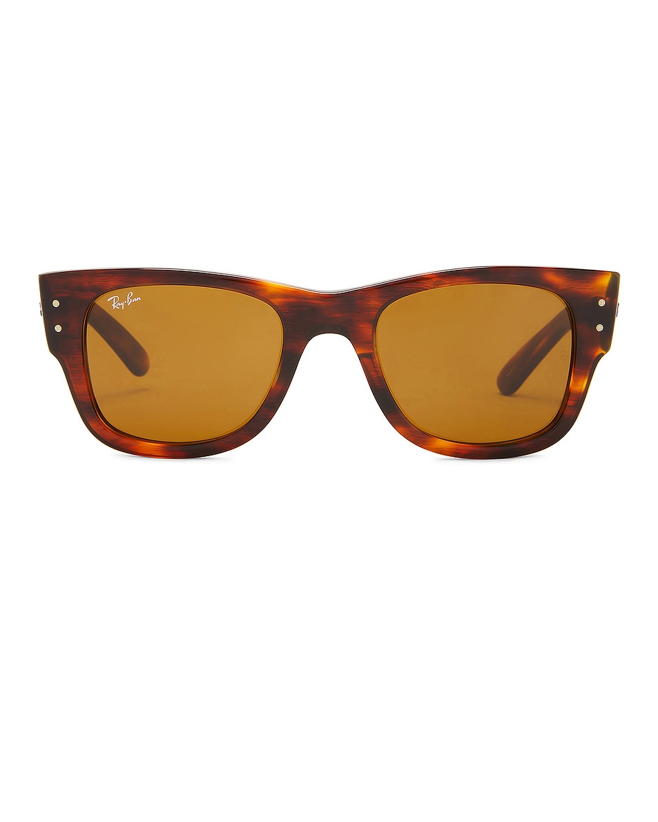 Image 1 of Ray-Ban Mega Wayfarer Sunglasses in Brown