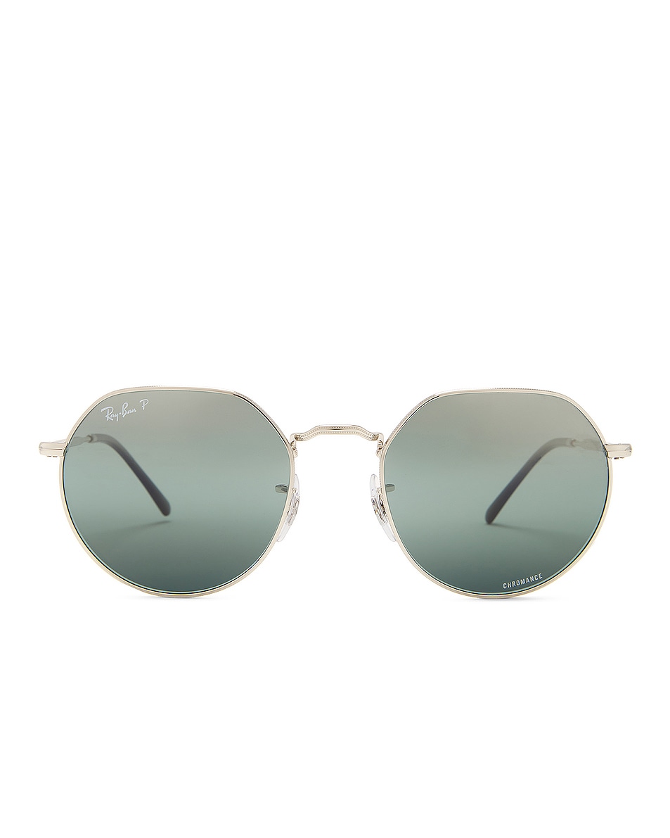 Image 1 of Ray-Ban Jack Sunglasses in Black & Grey