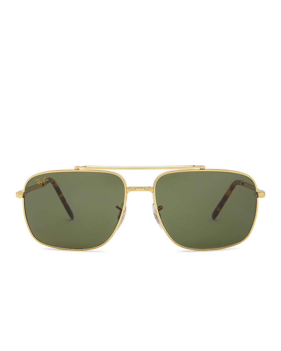 Image 1 of Ray-Ban Sunglasses in Gold & Black