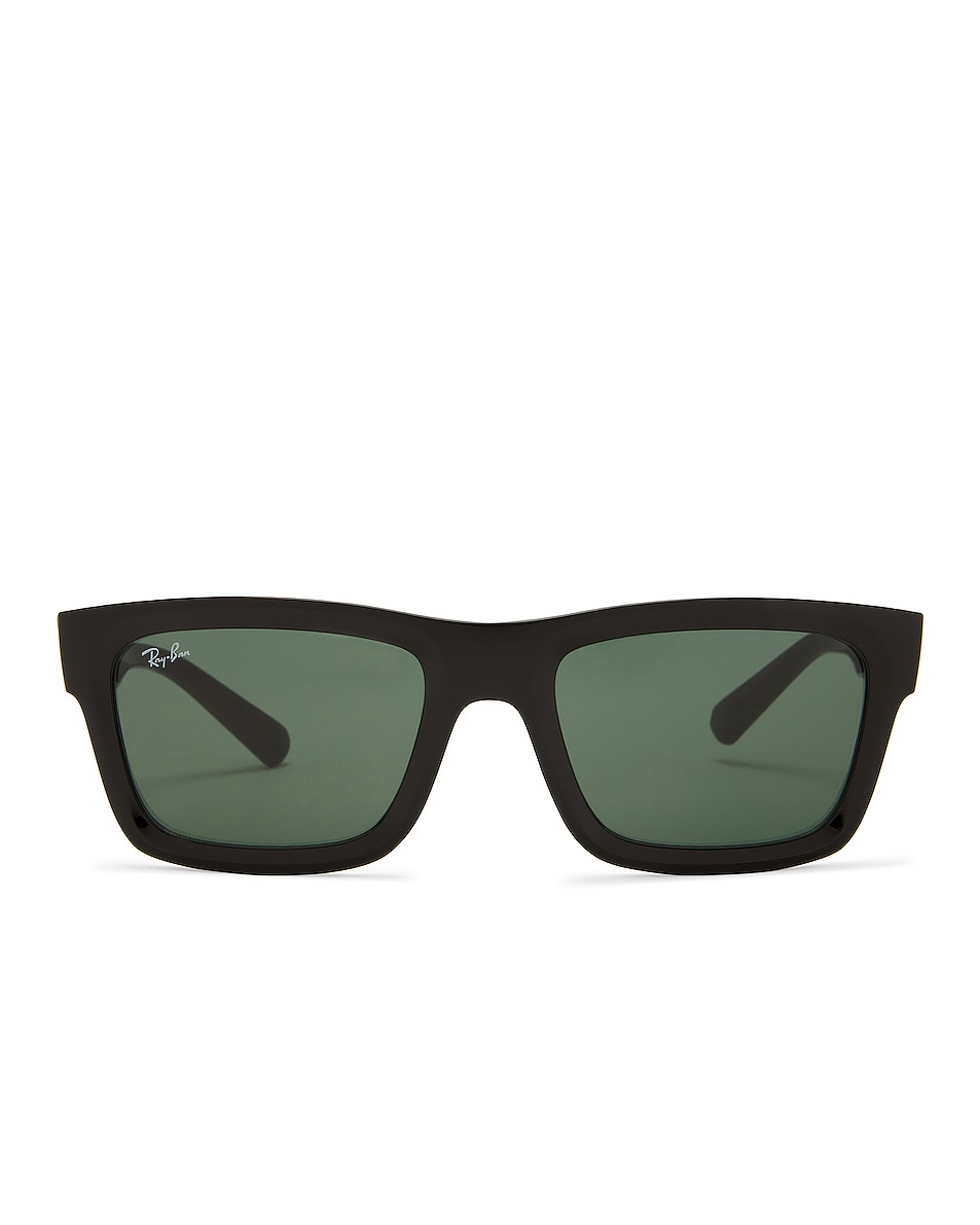Image 1 of Ray-Ban Warren Sunglasses in Black & Green