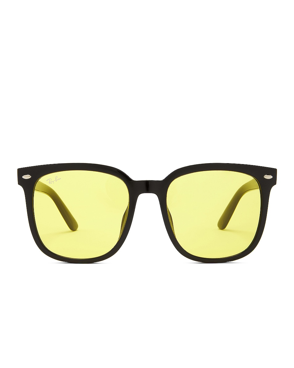 Image 1 of Ray-Ban Sunglasses in Black & Yellow