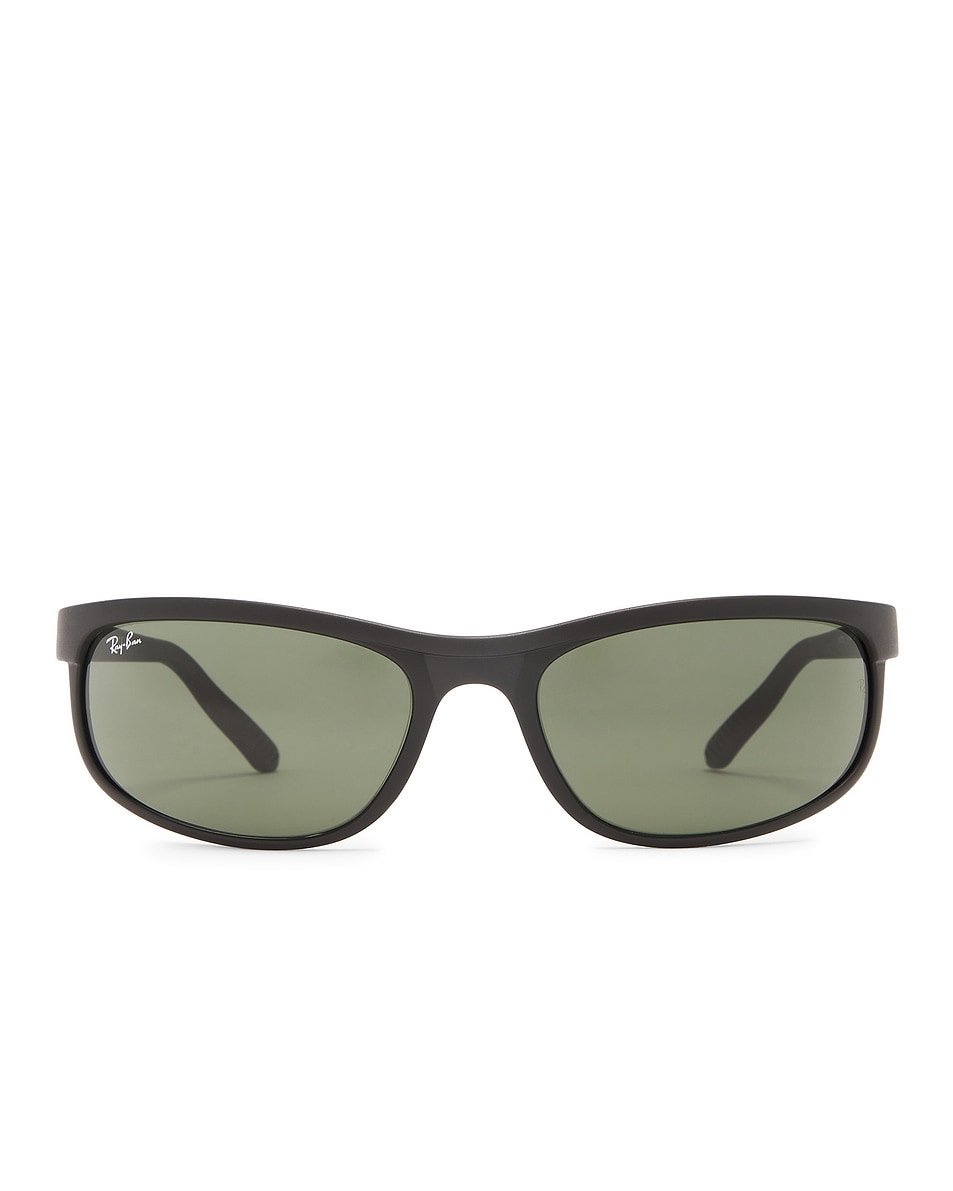 Image 1 of Ray-Ban Predator 2 Oval Sunglasses in Black & Matte