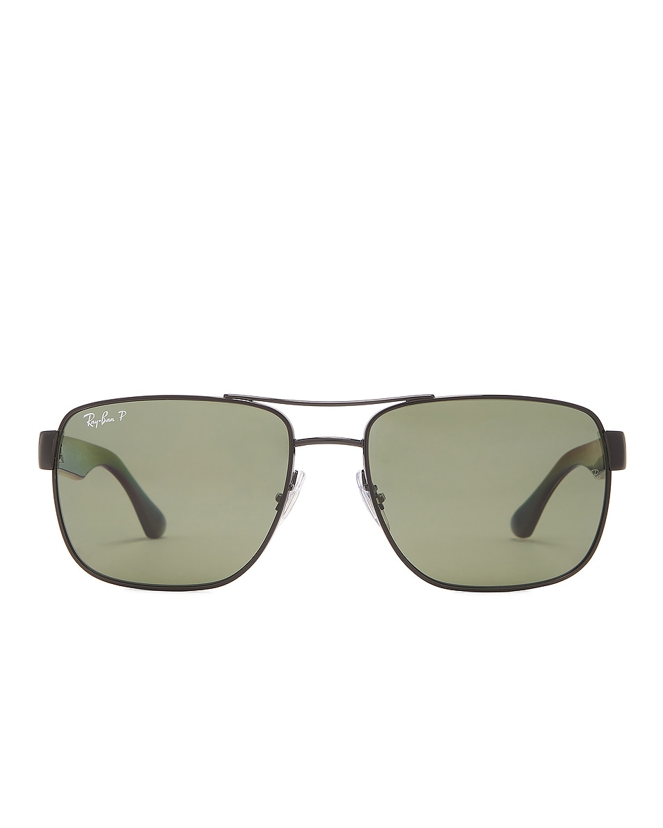 Image 1 of Ray-Ban Square Sunglasses in Black