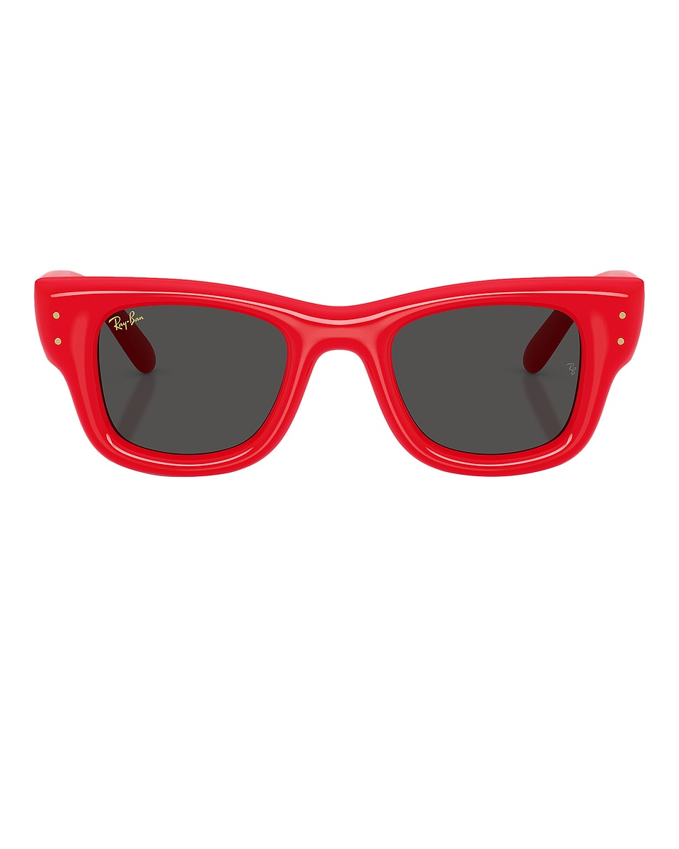 Image 1 of Ray-Ban X A$ap Rocky Wayfarer Puffer in Red