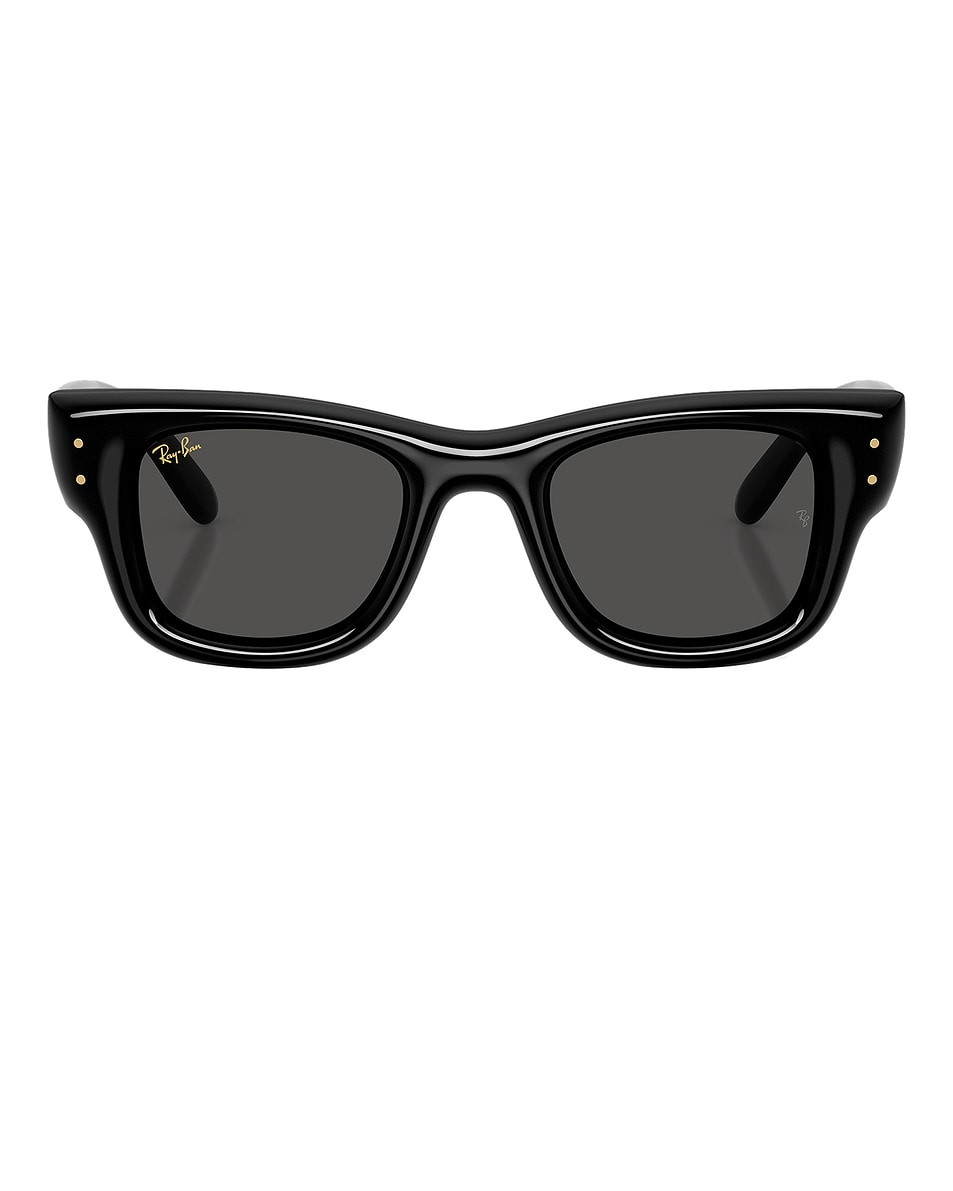 Image 1 of Ray-Ban X A$ap Rocky Wayfarer Puffer in Black