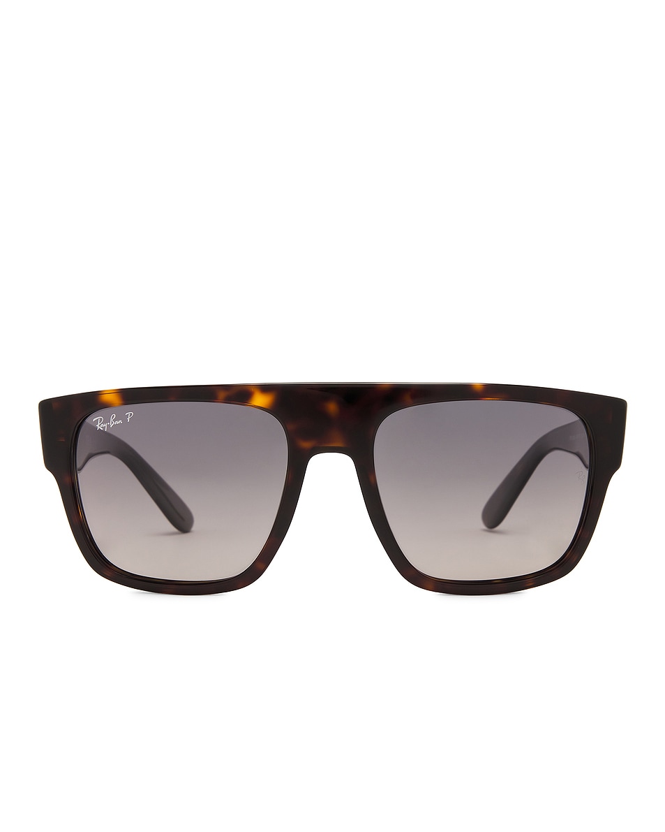 Image 1 of Ray-Ban Drifter Square Sunglasses in Black