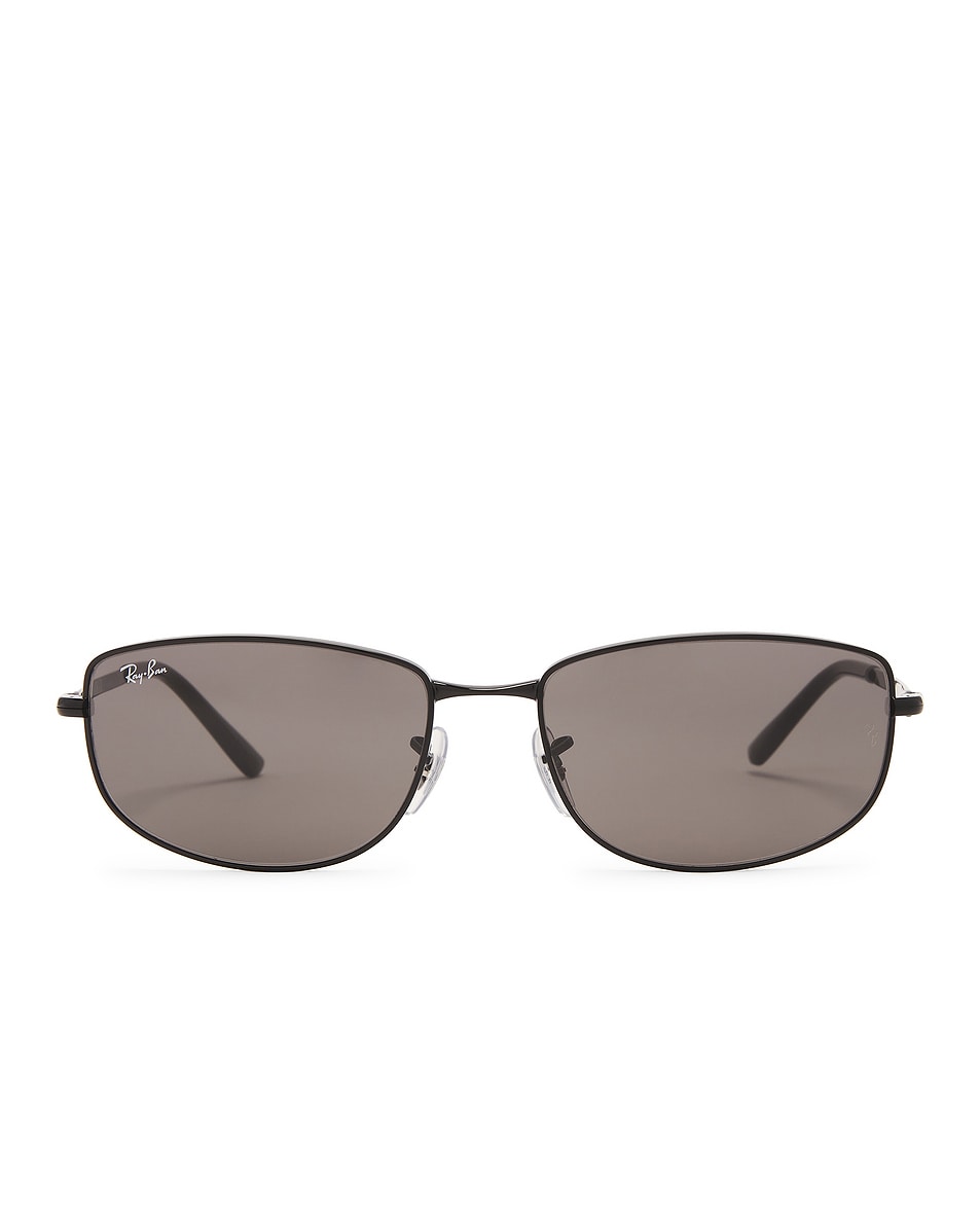 Image 1 of Ray-Ban Oval Sunglasses in Black