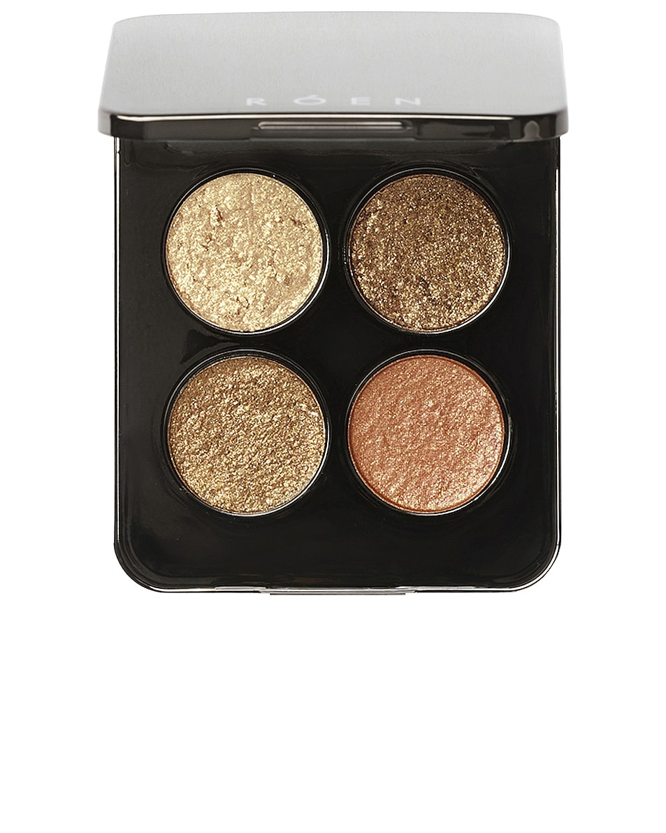 Image 1 of ROEN 75 Warm Eye Shadow Palette in Obviously, Nikki Dust, Facetime, & J'adore