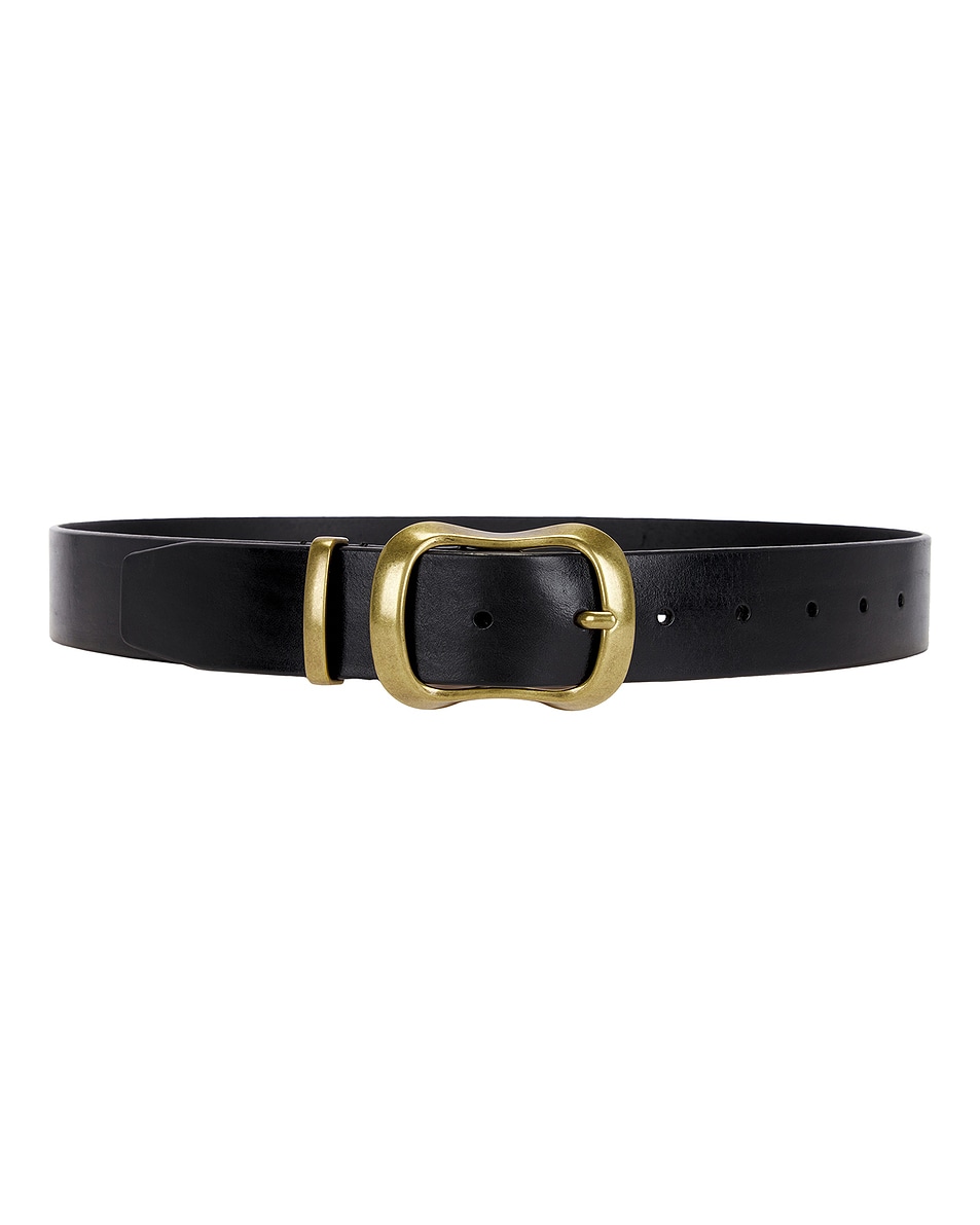 Image 1 of RENGGLI Leather Belt in Ink