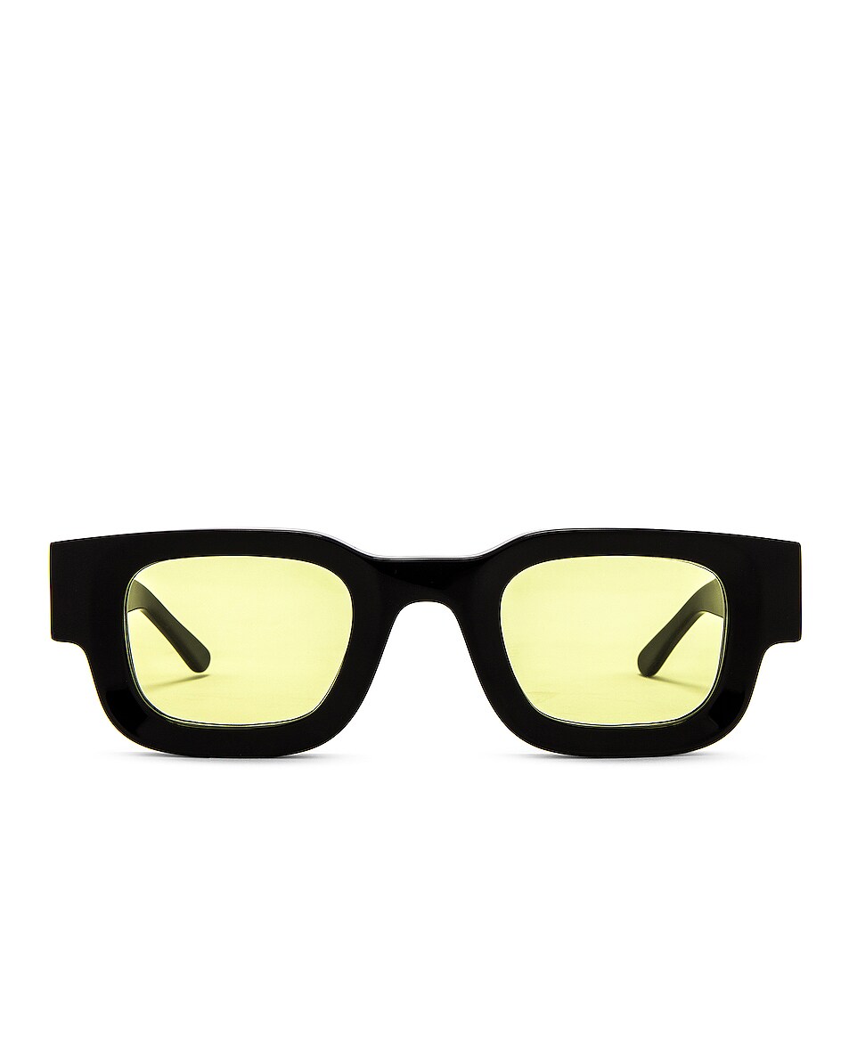 Image 1 of Rhude x Thierry Lasry Rhevision Sunglasses in Black & Yellow