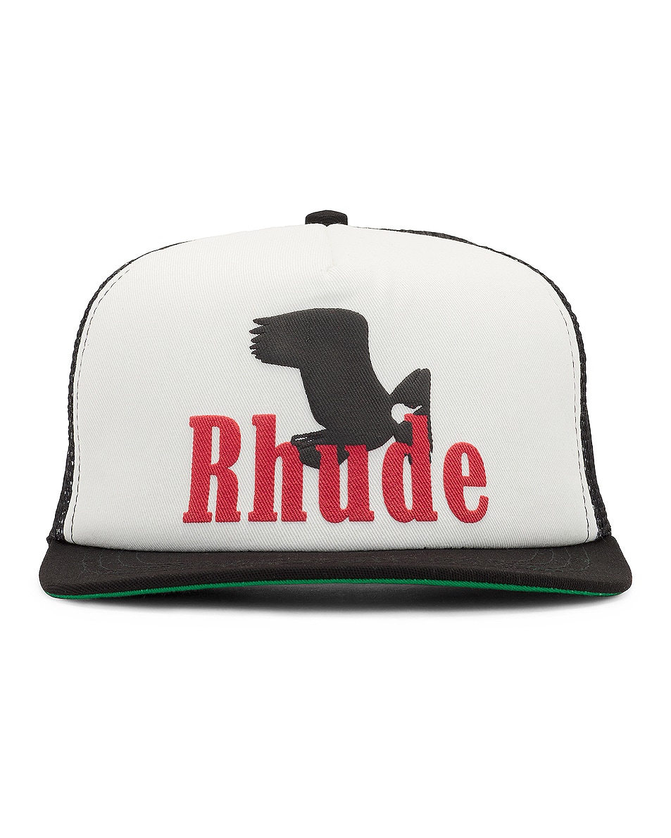 Image 1 of Rhude Americana Trucker Hat in Black