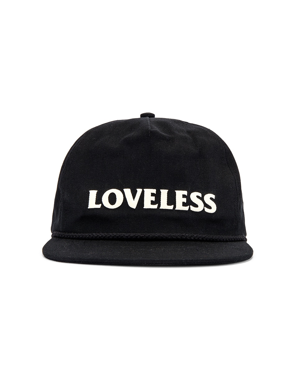 Image 1 of Rhude Loveless Hat in Black