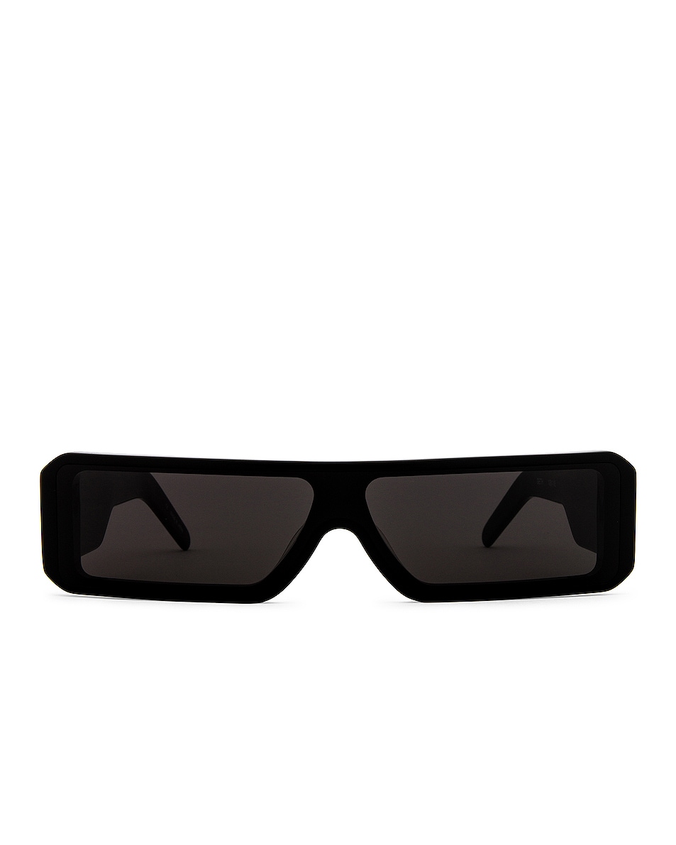 Image 1 of Rick Owens Gethshades Sunglasses in Black