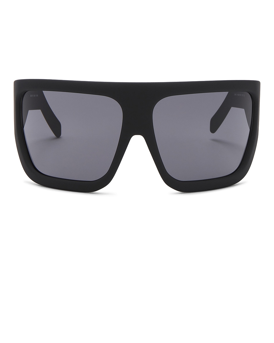 Image 1 of Rick Owens Davis Sunglasses in Black