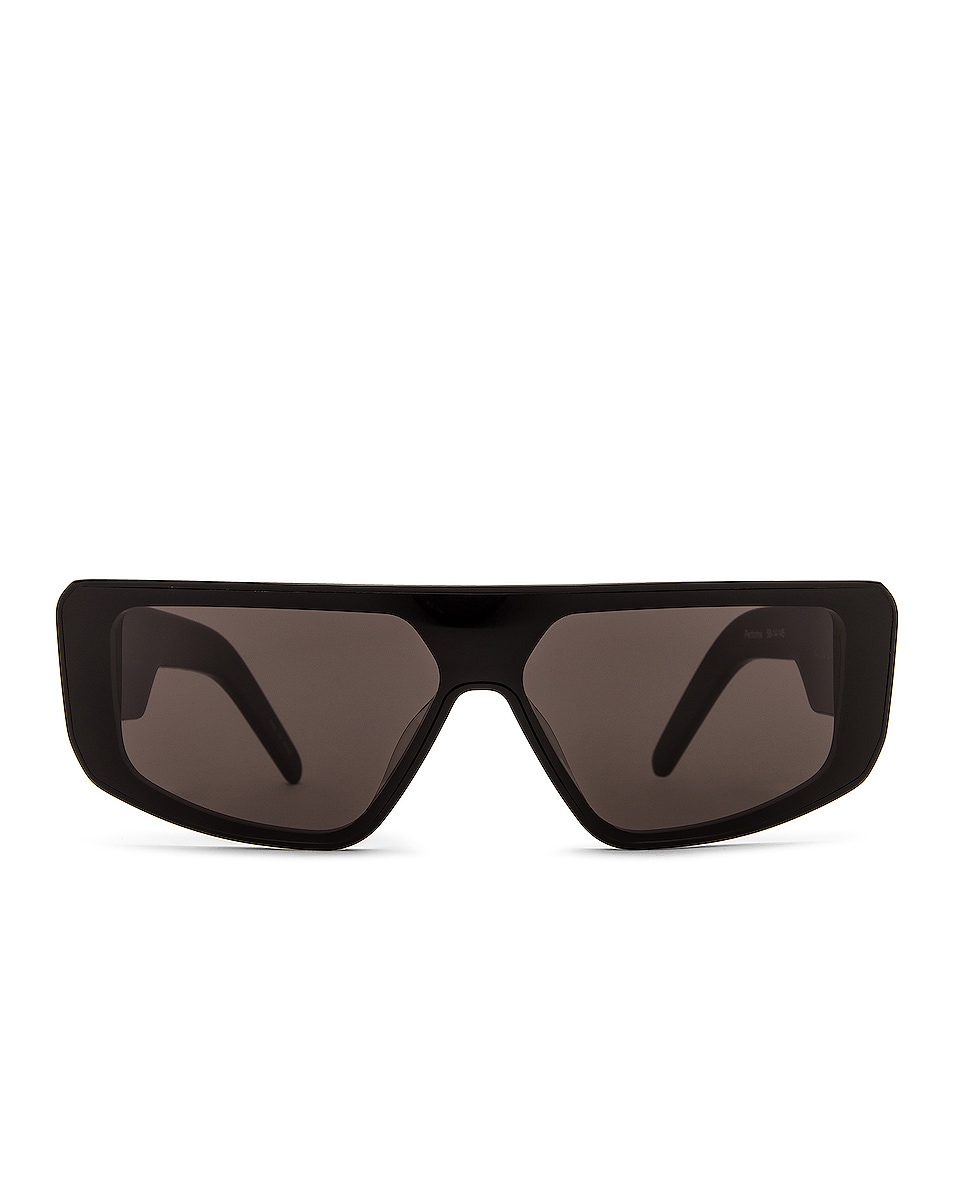 Image 1 of Rick Owens Performa Sunglasses in Black & Black