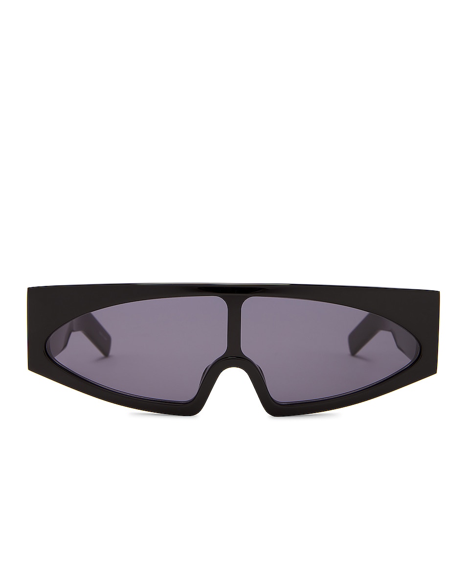 Image 1 of Rick Owens Gene Sunglasses in Black