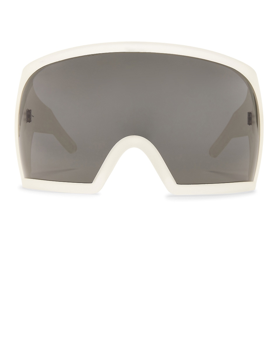 Image 1 of Rick Owens Kriester Sunglasses in Transparent & Black