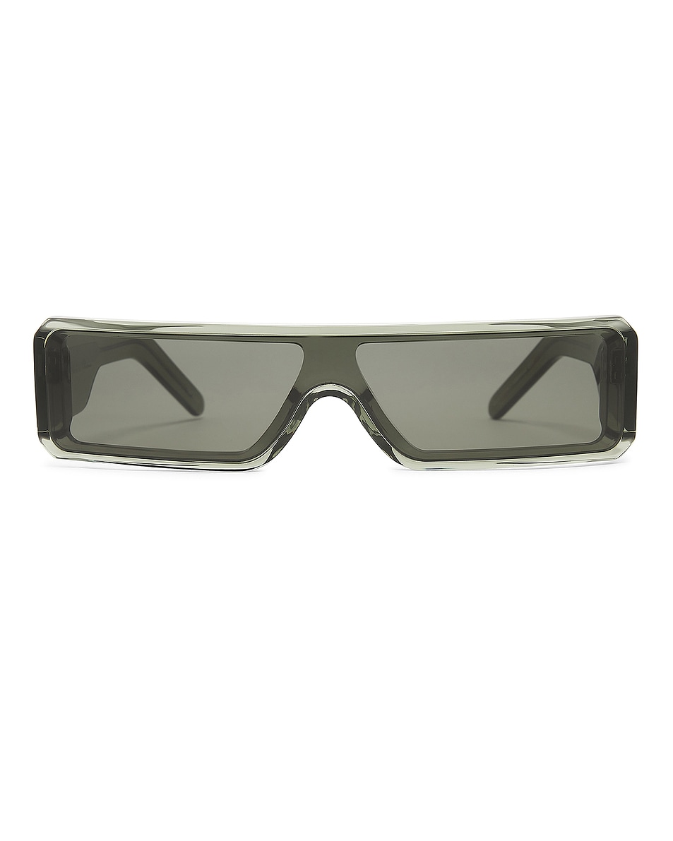 Image 1 of Rick Owens Geth Shades Sunglasses in Bosco Temple & Bosco Lens