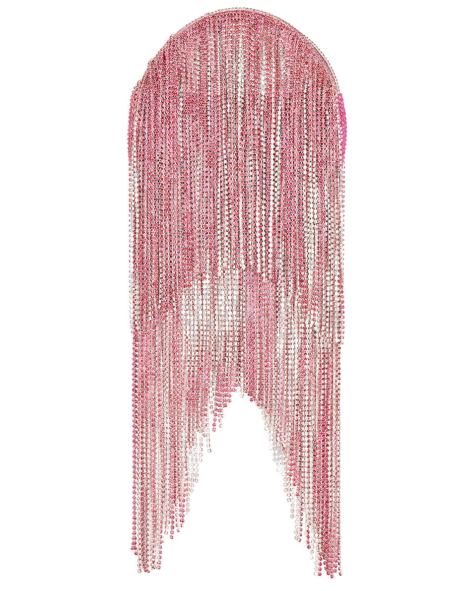 Image 1 of retrofete Talia Small Crystal Bag in Pink