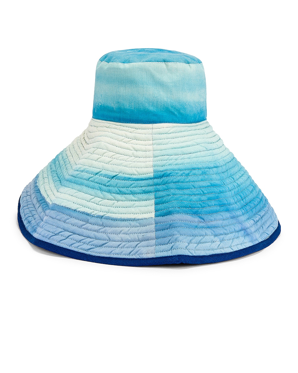 Image 1 of Romualda Elements Agua Reversible Grande Hat in Blue