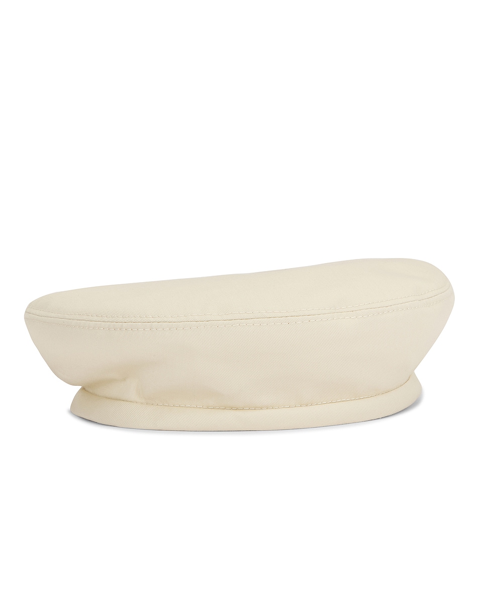 Image 1 of Rowen Rose Beret in Gabardine Beige