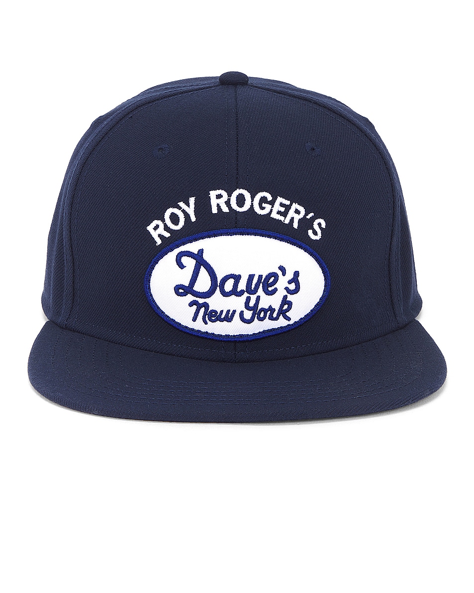Image 1 of Roy Roger's x Dave's New York Baseball Cap in Blue Navy