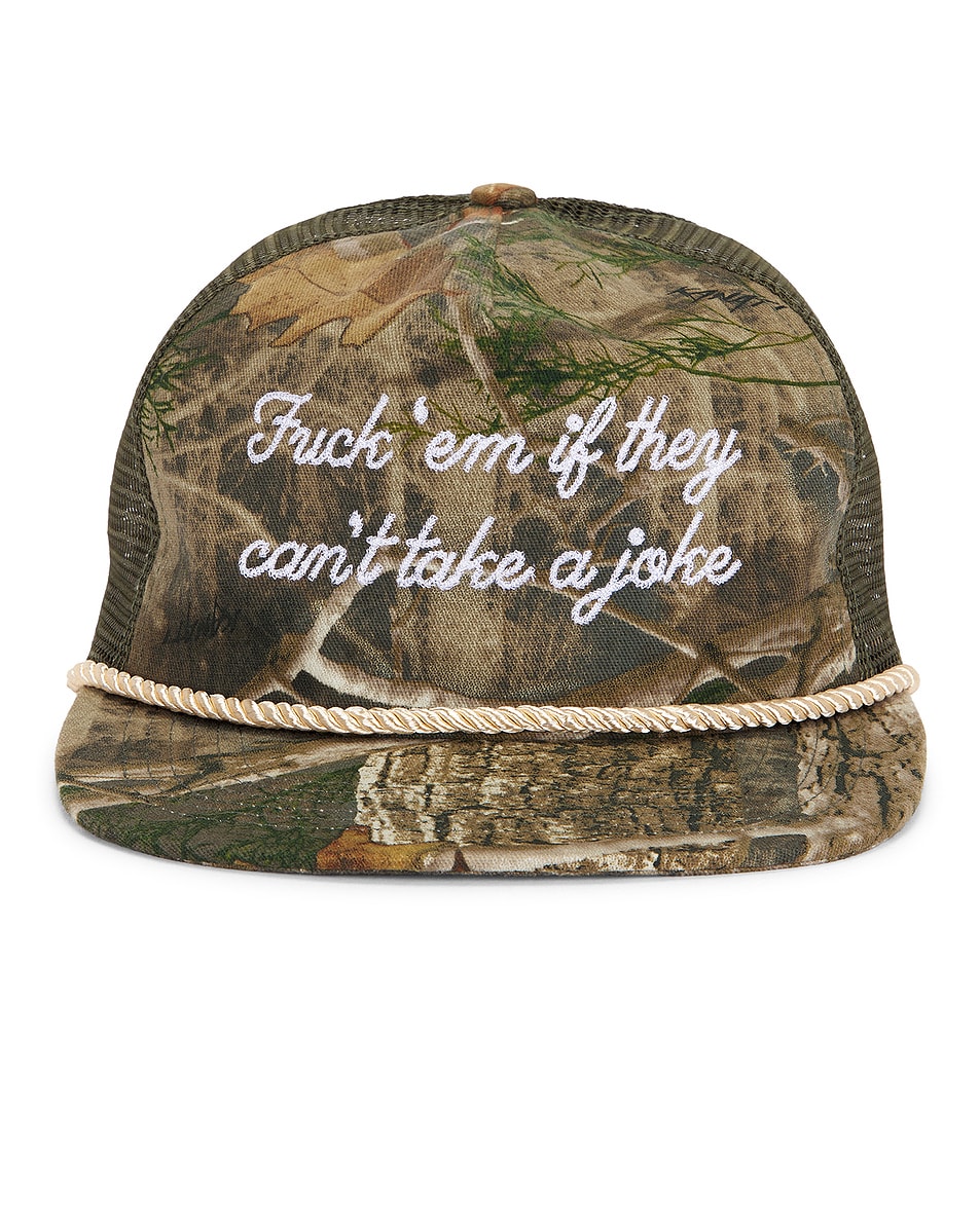 Image 1 of Remington Stone Joker Trucker Hat in Camo