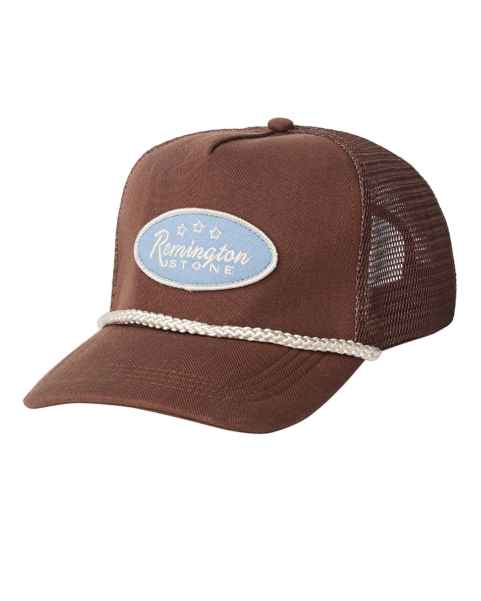 Image 1 of Remington Stone Star Trucker Hat in Brown