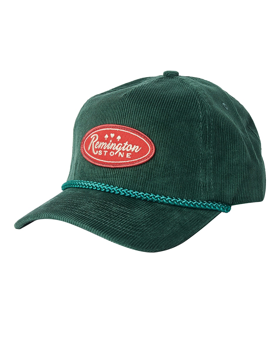 Image 1 of Remington Stone Spade Cord Hat in Green