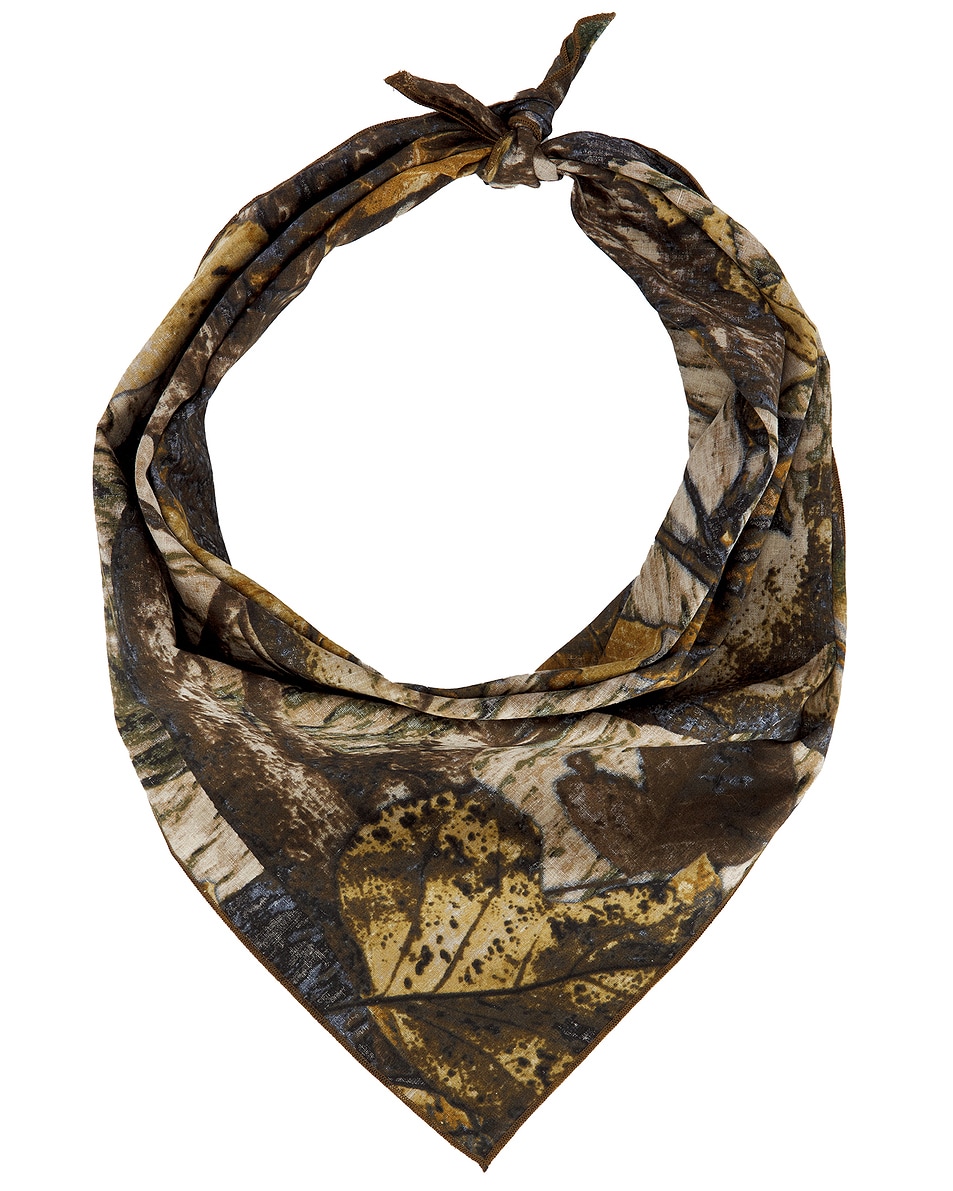 Image 1 of Satisfy Softcell Bandana in Camo Leaves