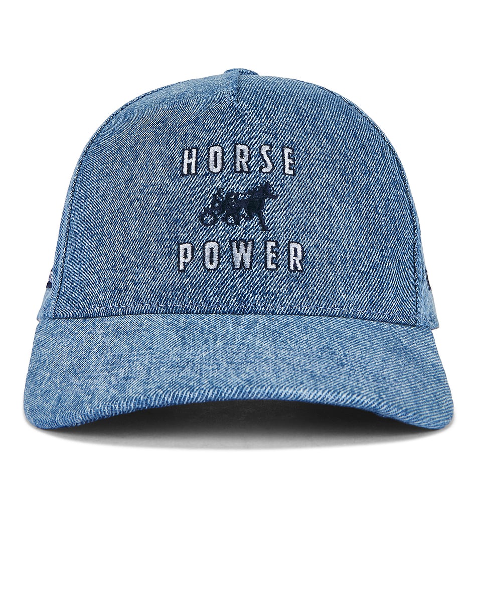 Image 1 of Siegelman Stable x Ford Hat in Washed Indigo