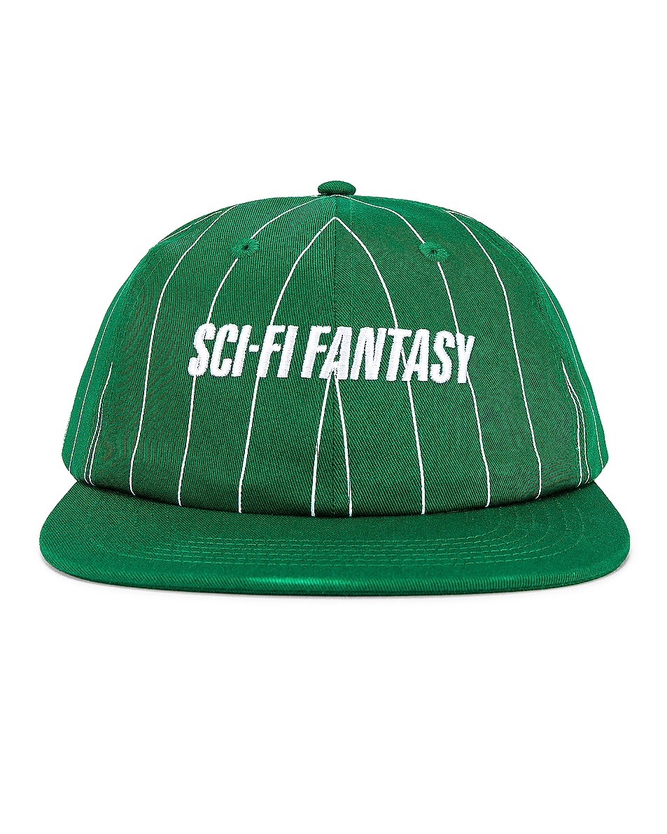 Image 1 of SCI-FI FANTASY Fast Stripe Hat in Green