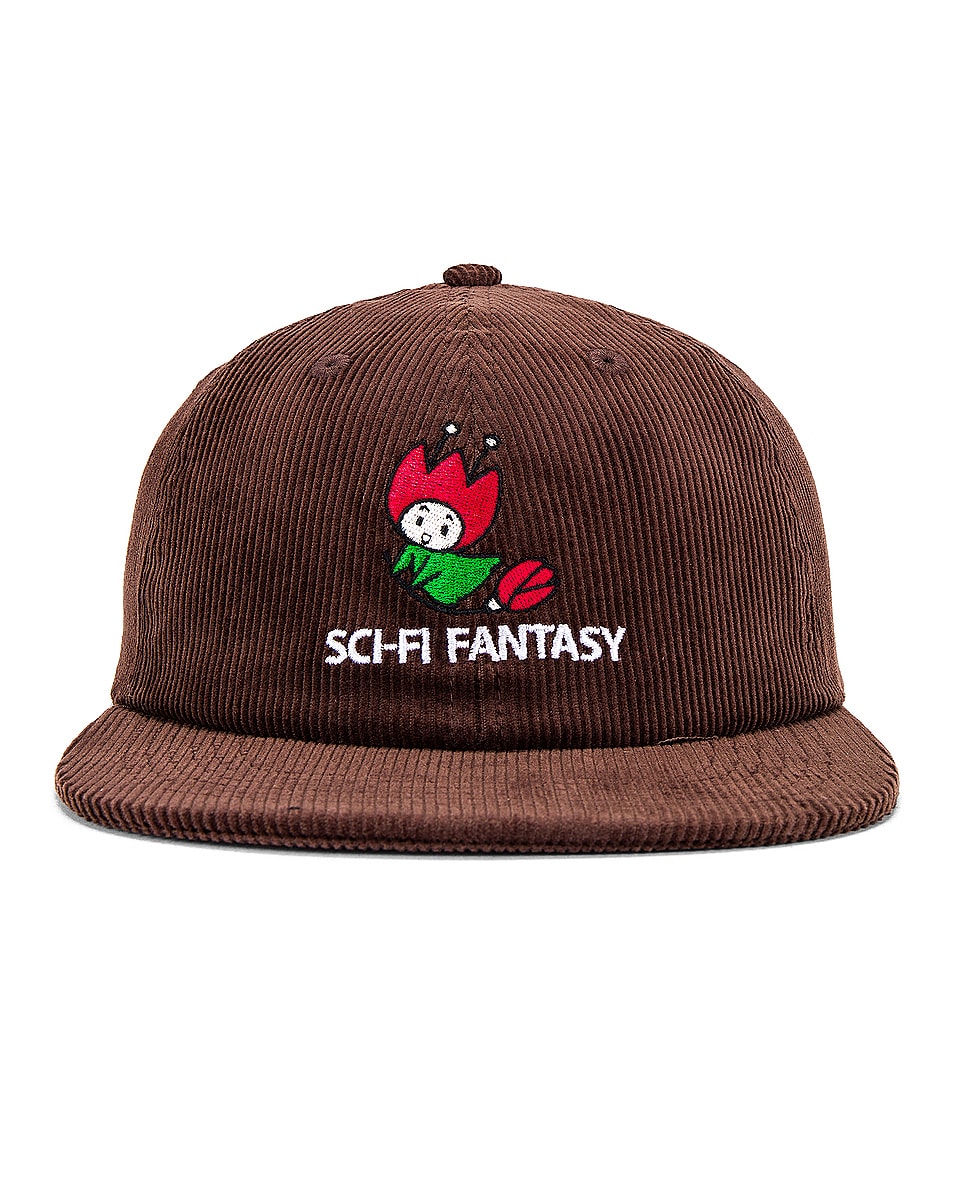 Image 1 of SCI-FI FANTASY Flying Rose Hat in Brown