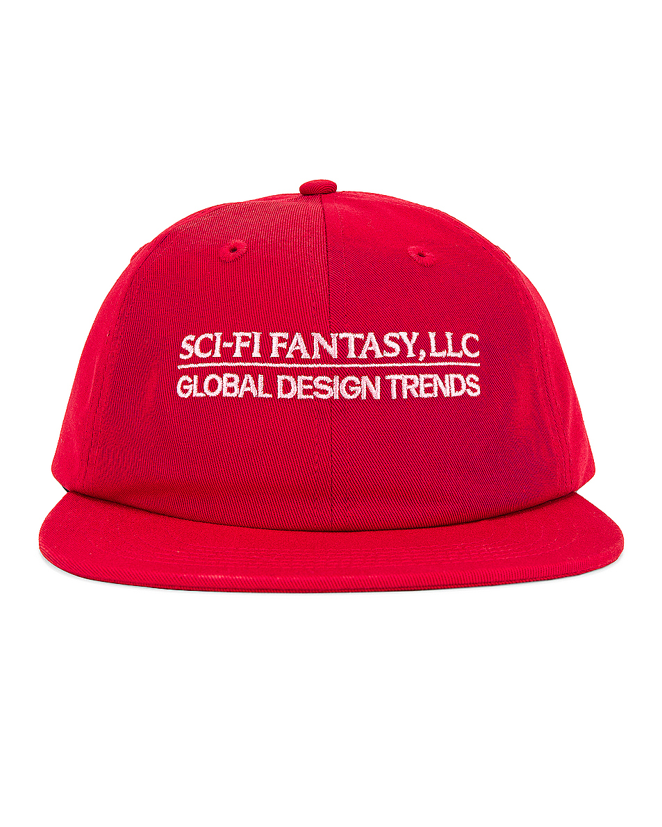 Image 1 of SCI-FI FANTASY Global Design Trends Hat in Red