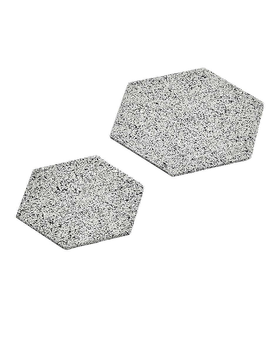 Image 1 of Slash Objects Hex Duo Trivets in Gris