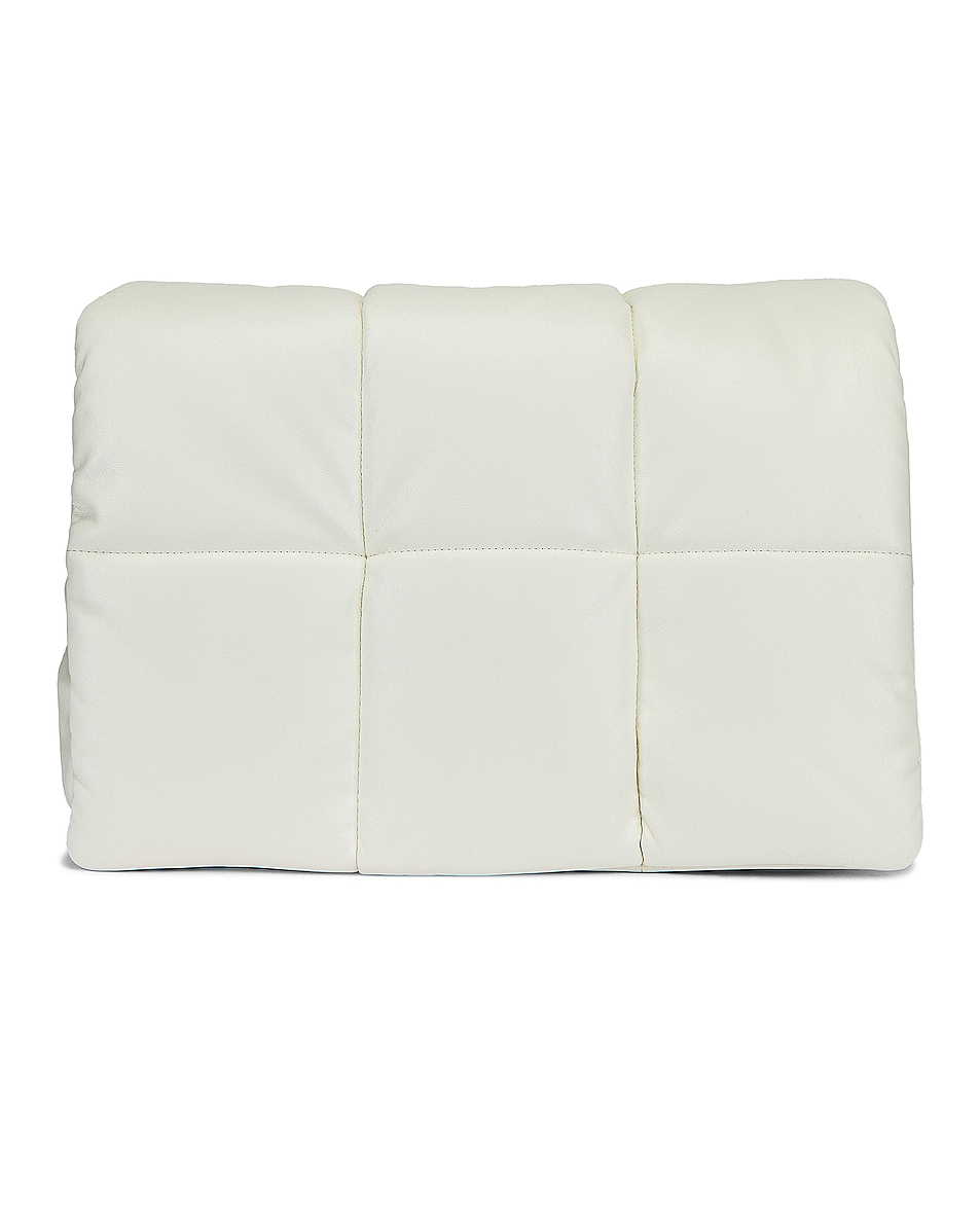Image 1 of STAND STUDIO Wanda Faux Leather Clutch Bag in White