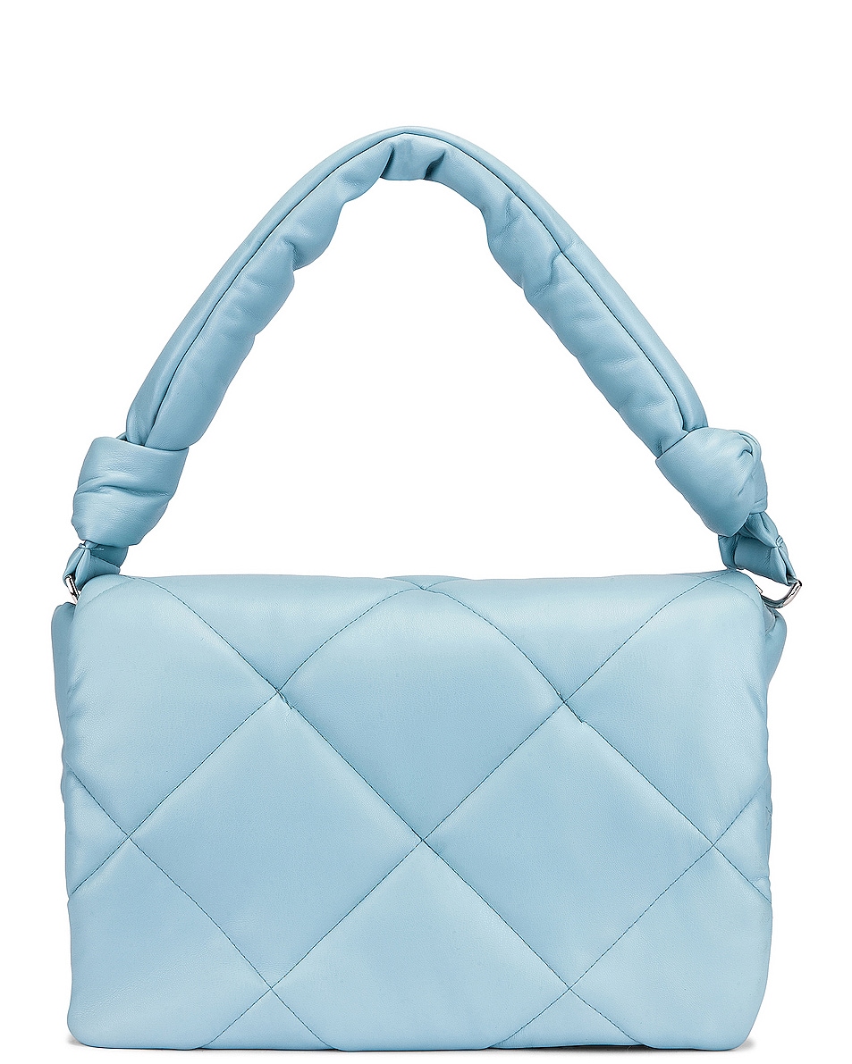 Image 1 of STAND STUDIO Wanda Faux Leather Mini Bag in Baby Blue