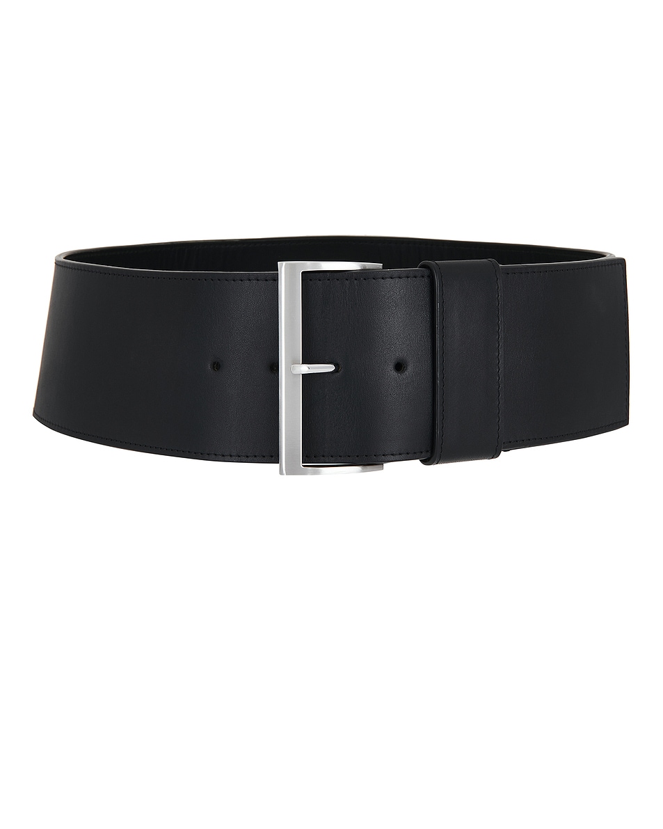 Image 1 of St. Agni Wide Classic Belt in Black